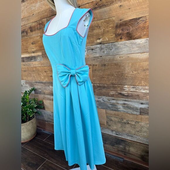 Lindy Bop retro theme flouncy dress sz M (12) NWT - Picture 5 of 6